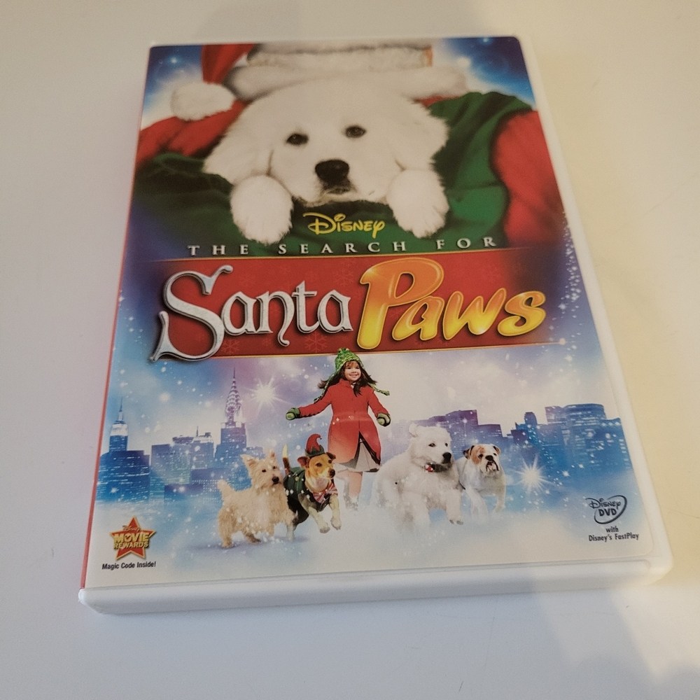 The Search for Santa Paws on DVD